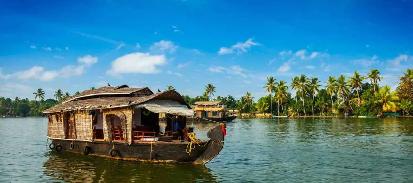 Kerala city view in India