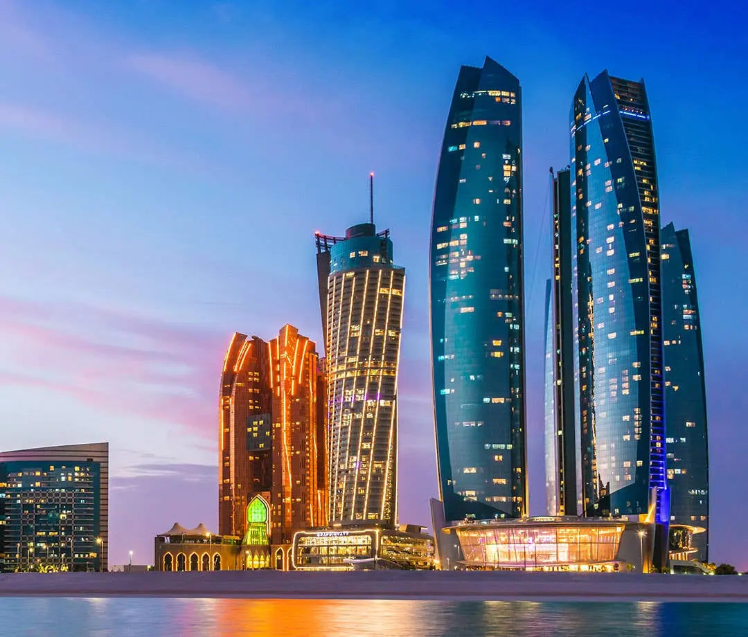 city view of Abu Dhabi