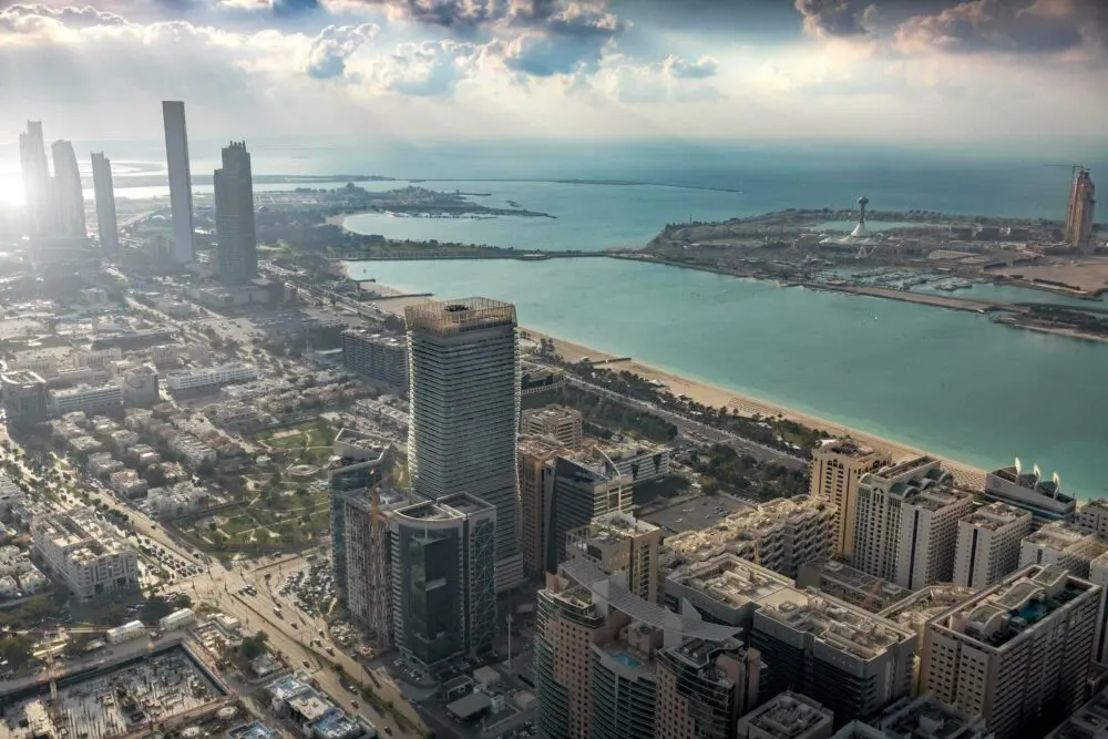 Al Ain city view in United Arab Emirates