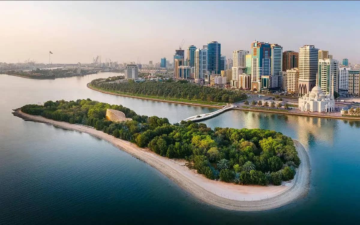 Sharjah city travel card image in United Arab Emirates