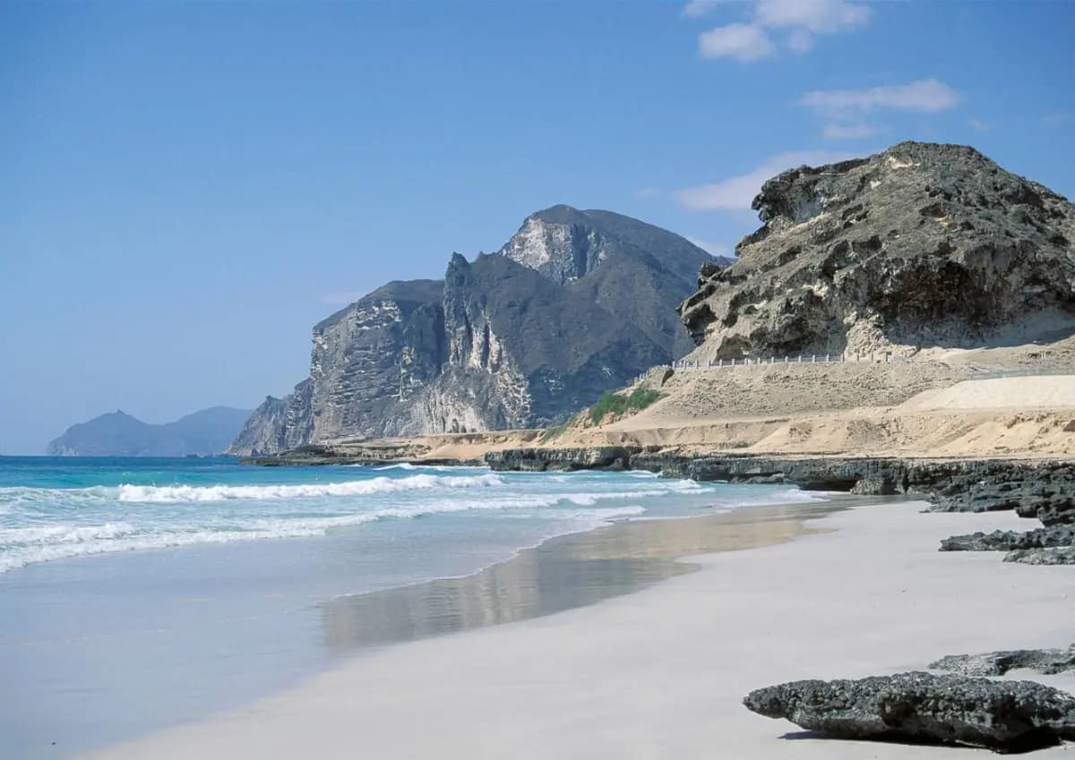 Al Mughsail Beach beach & nature in Salalah, Oman