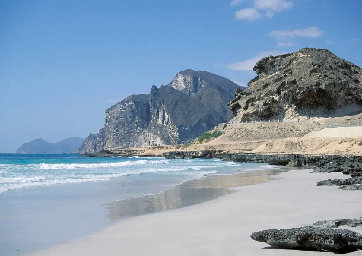 Al Mughsail Beach in Salalah