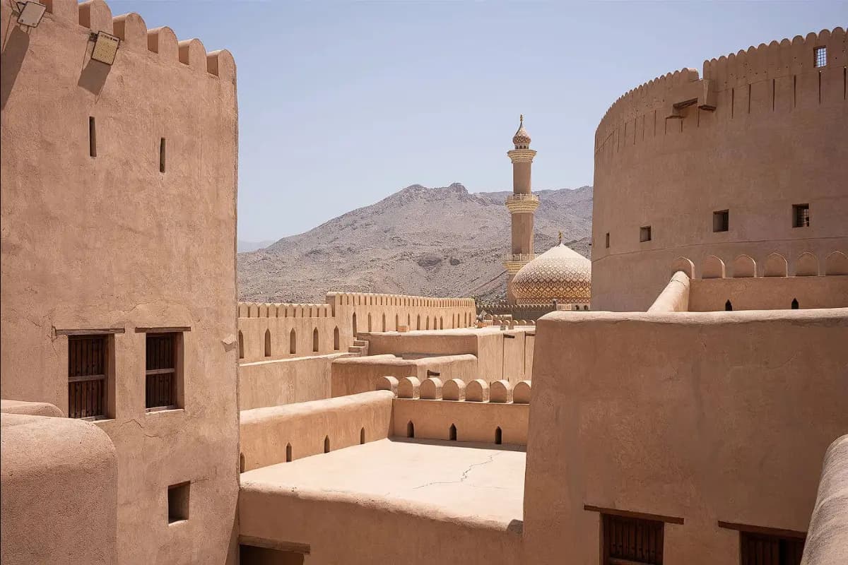 Nizwa Fort in Muscat