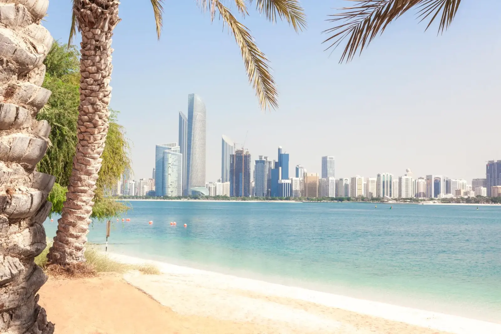 Corniche Beach beach in Abu Dhabi, United Arab Emirates