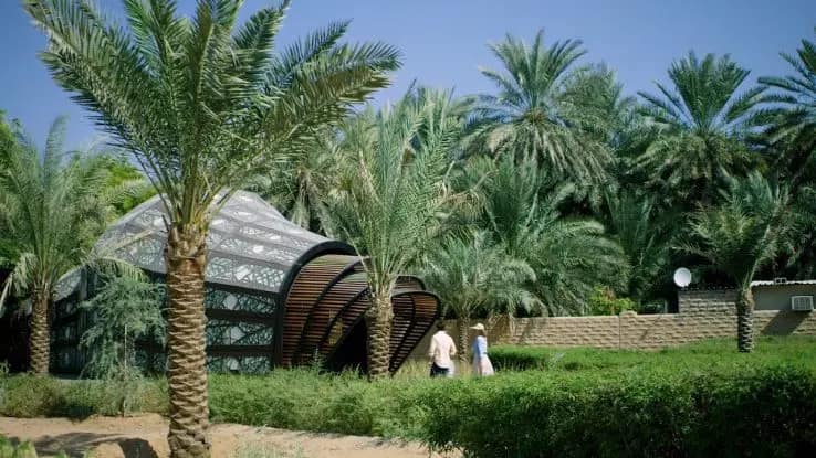 Al Ain Oasis heritage site in Al Ain, United Arab Emirates