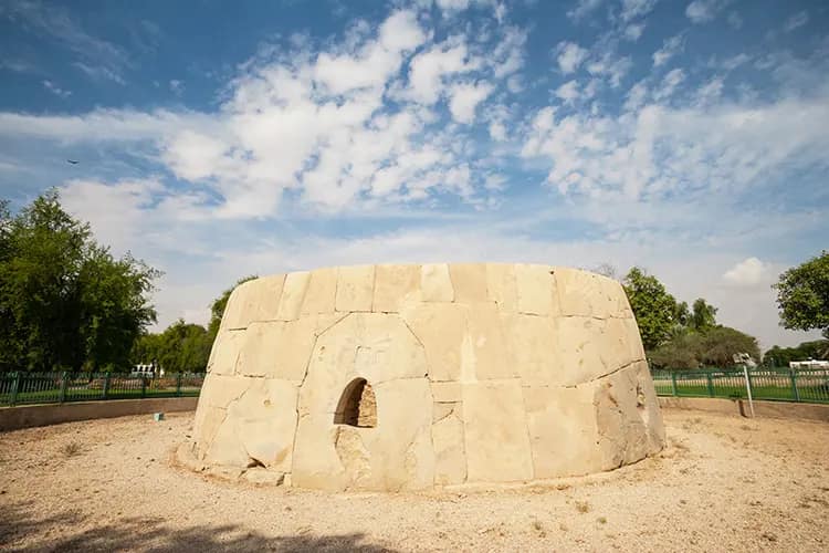 Hili Archaeological Park heritage site in Al Ain, United Arab Emirates