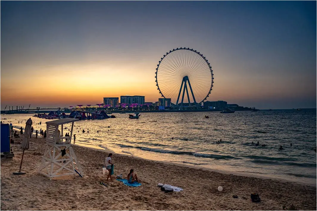 JBR Beach beach in Dubai, United Arab Emirates