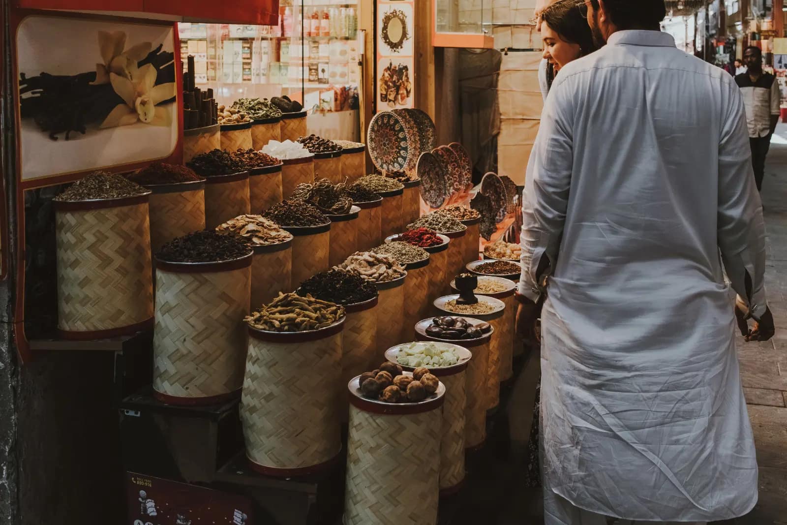 Spice Souk market & heritage in Dubai, United Arab Emirates