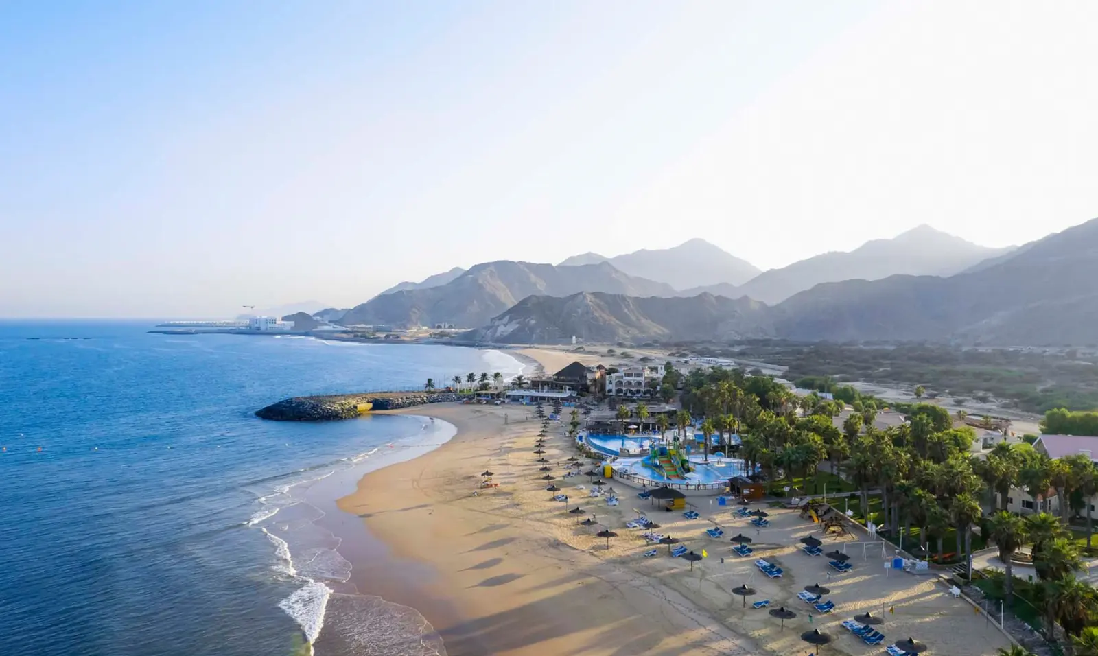 Al Aqah Beach beach in Fujairah, United Arab Emirates