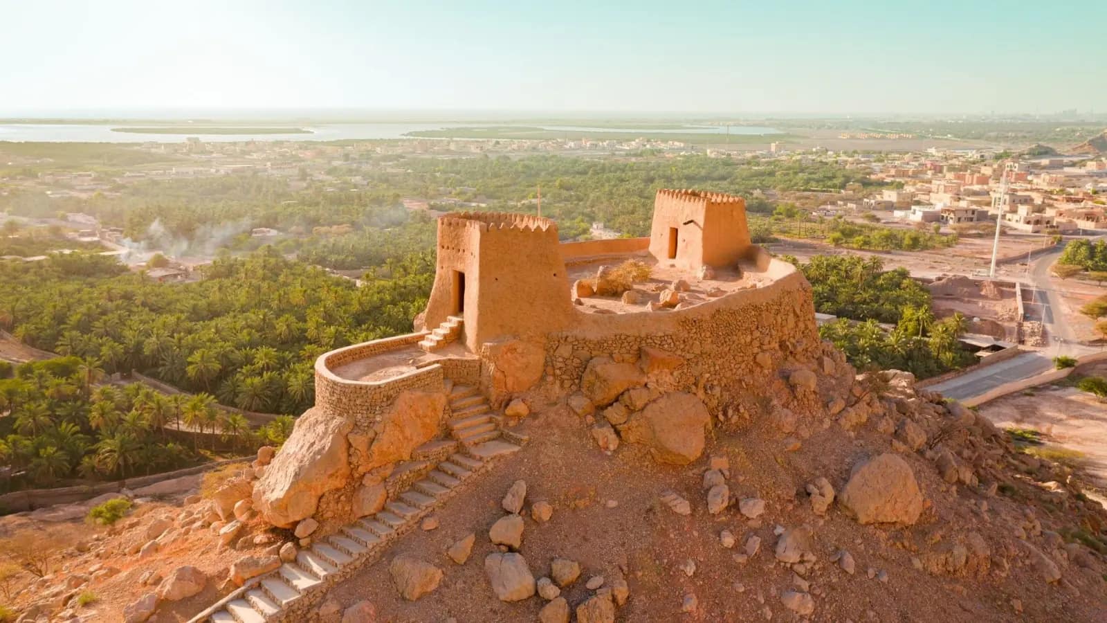 Dhayah Fort heritage in Ras Al Khaimah, United Arab Emirates