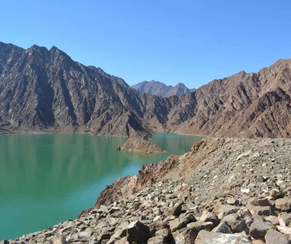 Wadi Shawka nature in Ras Al Khaimah, United Arab Emirates